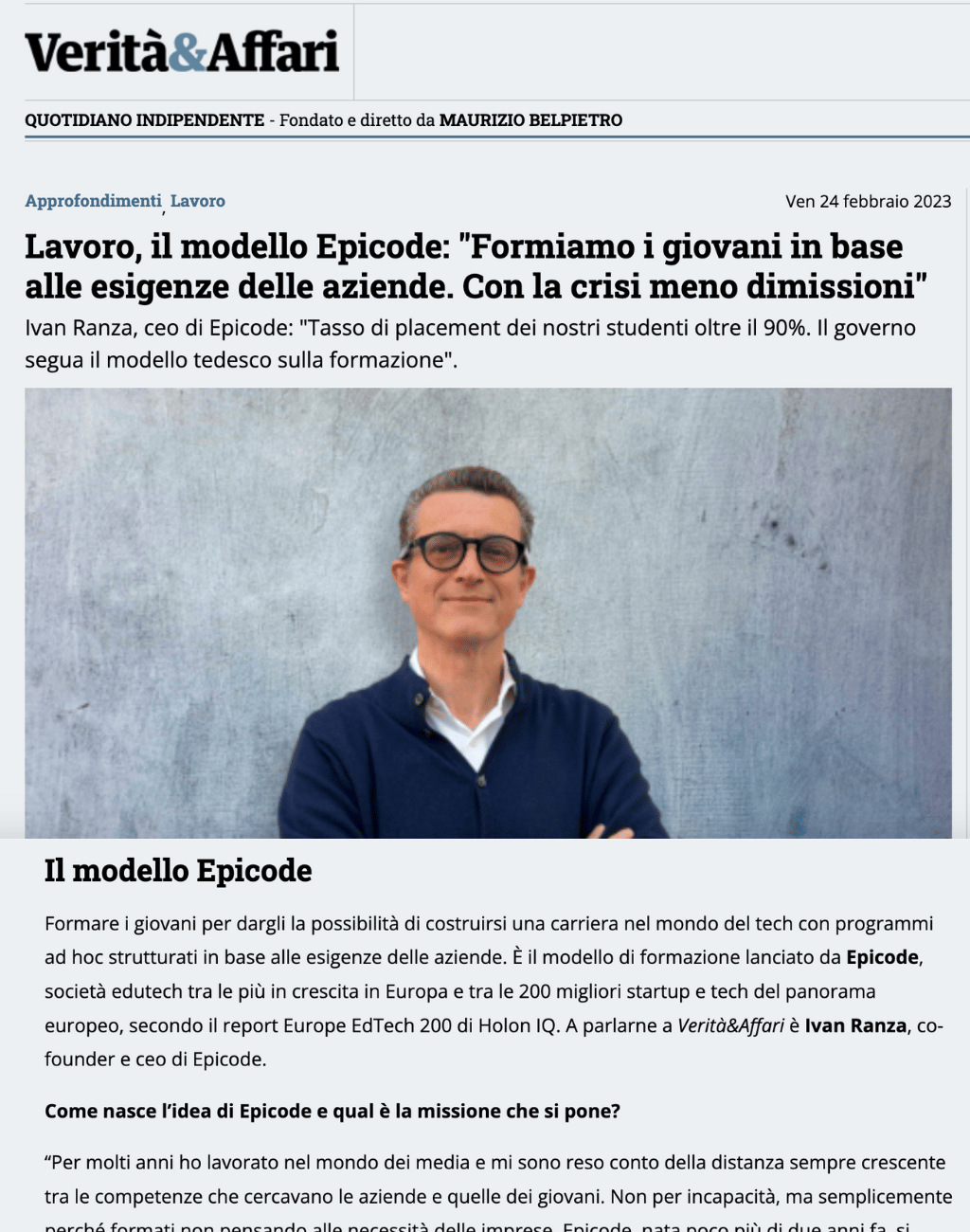 Verità & Affari